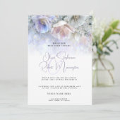 Wedding | Pastel Peony Kaart (Staand voorkant)