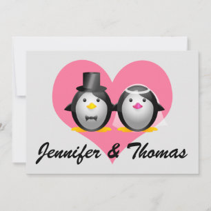 Wedding Penguins, Jennifer en Thomas Kaart