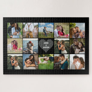 Wedding Photo Collage Legpuzzel