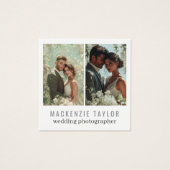 Wedding Photographer 2 Photo Personalized QR Code (Devant)