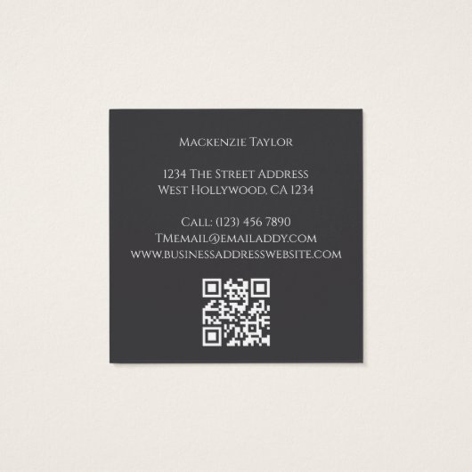 Wedding Photographer 2 Photo Personalized QR Code (Dos)