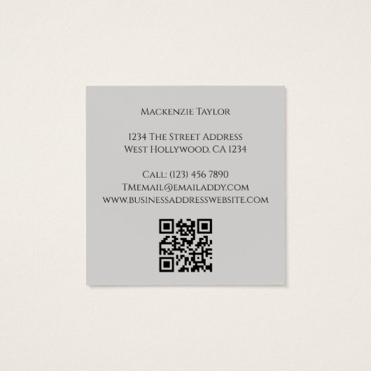 Wedding Photographer 2 Photo Personalized QR Code (Dos)