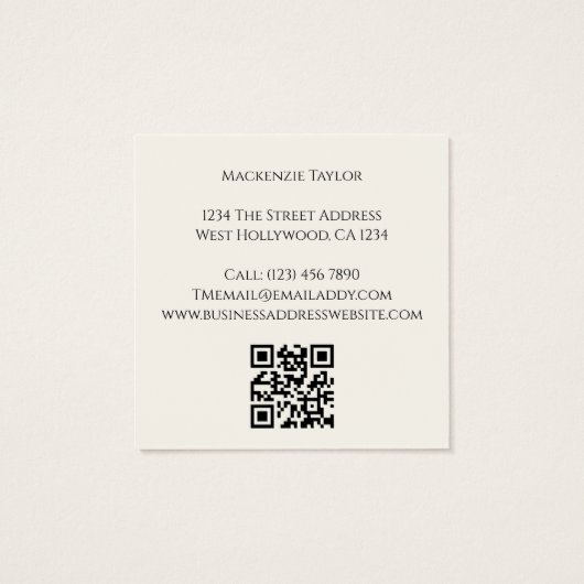 Wedding Photographer 2 Photo Personalized QR Code (Dos)