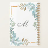 Wedding planner aquarelle (Dos)