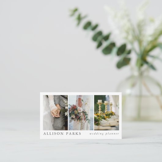 Wedding planner / Autre Carte de visite (Debout devant)