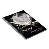 Wedding planner avec le carnet fait sur commande (Côté Droit)