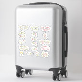Wedding Planner Bridal Sticker (Koffer)