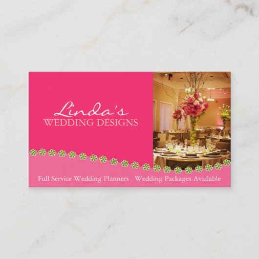 Wedding planner - carte de visite (Devant)