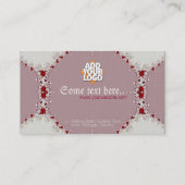 Wedding planner Carte de visite royal (Dos)