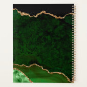 Wedding planner d'agate de Parties scintillant d'o (Dos)