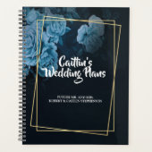 Wedding planner de cadre géométrique simple et chi (Devant)