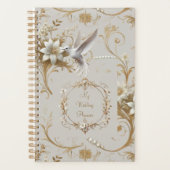 Wedding planner de colibri blanc (Devant)