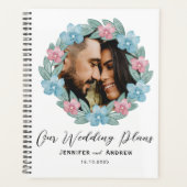 Wedding planner de courroie et de calligraphie flo (Devant)