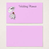 Wedding planner de mariée (Devant & derrière)
