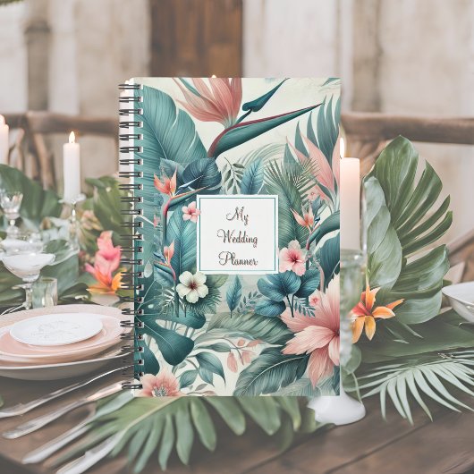 Wedding planner d'essence tropicale légère