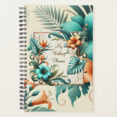 Wedding planner d'irdescence tropicale (Devant)