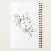 Wedding planner Eucalyptus Green Watercolor (Dos)