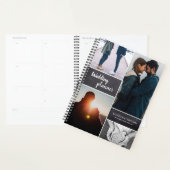 Wedding planner fiançailles photo collage (Devant avec enveloppe)