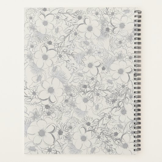 Wedding planner fleur sauvage (Dos)