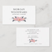 Wedding planner Floral Carte de visite (Devant / Derrière)