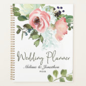 Wedding planner floral d'oeillet et de bleuissemen (Devant)