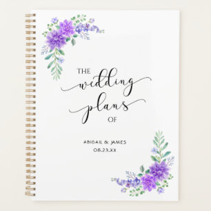 Wedding planner floral Lavender Lilac 