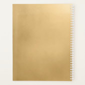 WEDDING PLANNER moderne LGBTQ Gold (Dos)