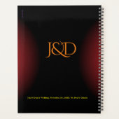 Wedding planner monogramme (Dos)