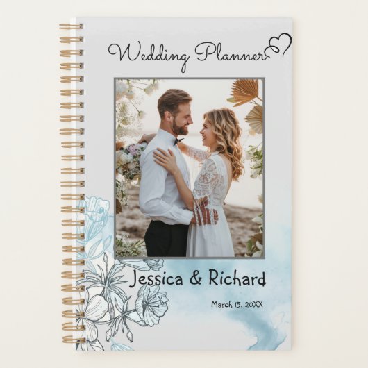 Wedding planner PHOTO Aquarelle (Devant)