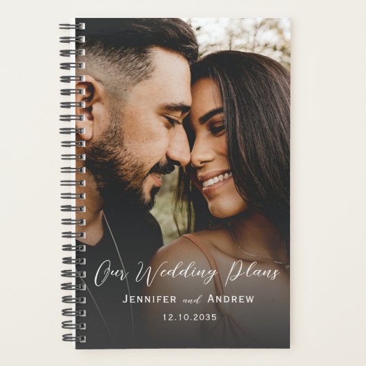 Wedding planner photo et calligraphie moderne (Devant)