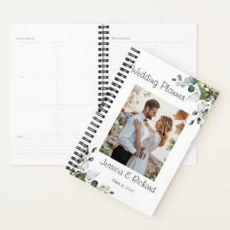 Wedding planner PHOTO Eucalyptus Watercolor