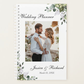 Wedding planner PHOTO Eucalyptus Watercolor