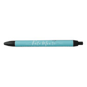 Wedding Planner Promotional Zwarte Inkt Pen (Voorkant)