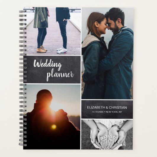 Wedding planner verloving foto collage (Voorkant)