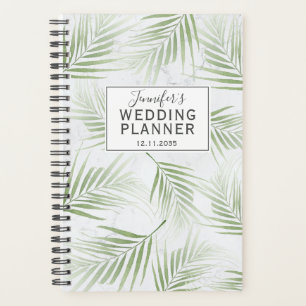 Wedding planner vert Sage Foliage Tropical