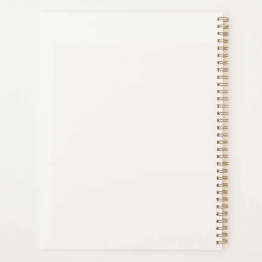 Wedding planner Whimsical à main avec gâteau (Dos)