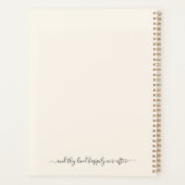 Wedding Planning Notitieboek Gepersonaliseerde Pla (Achterkant)