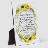 Wedding Poem Plaque Fotoplaat (Zijkant)