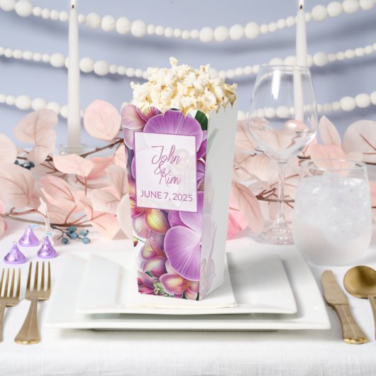 Wedding Popcorn Bedankdoosjes (Huwelijk)