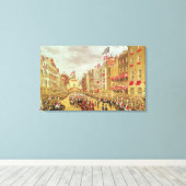 Wedding Procession of Edward, Prince of Wales Canvas Afdruk (Insitu (Houten vloer))