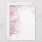 Wedding Professional Classical Floral Save The Date (Achterkant)