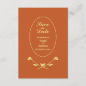 Wedding QR Code RSVP Enclosure Kaart (Voorkant)