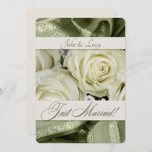 Wedding Reception Bouquet en Green Kaart