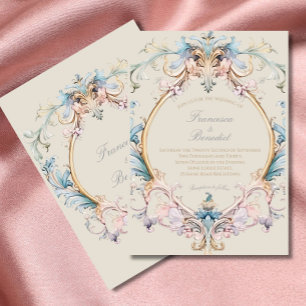 Wedding Regency  Victoriaans uitnodiging