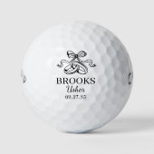 Wedding Rings Usher Golfballen (Voorkant)