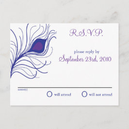 Wedding RSVP briefkaart