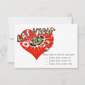 Wedding RSVP Las Vegas Valentijn (Achterkant)