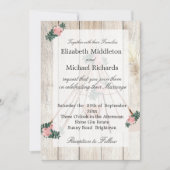 Wedding Rustic Boho Chic Teepee Kaart (Voorkant)