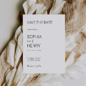 Wedding Save the Date Invitation Kaart