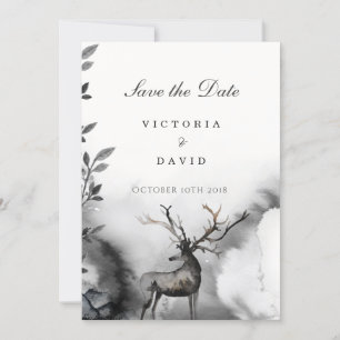 Wedding Save the Date Woodland Enchanted Forest
